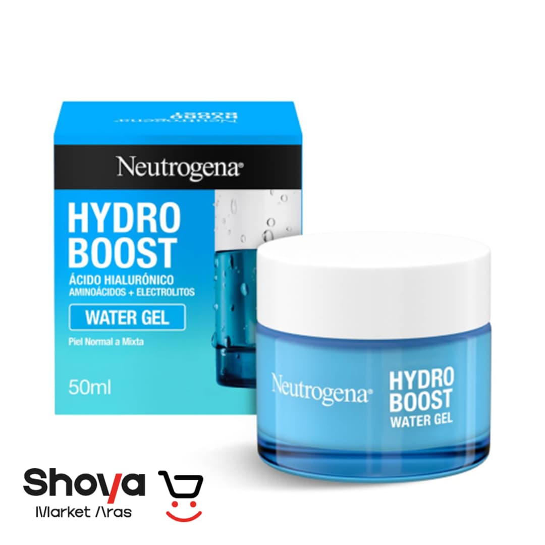 ژل آبرسان نیتروژنا Neutrogena سری Hydro Boost مدل بمب آبرسان مناسب پوست های معمولی و مختلط حجم 50 میلی‌لیتر