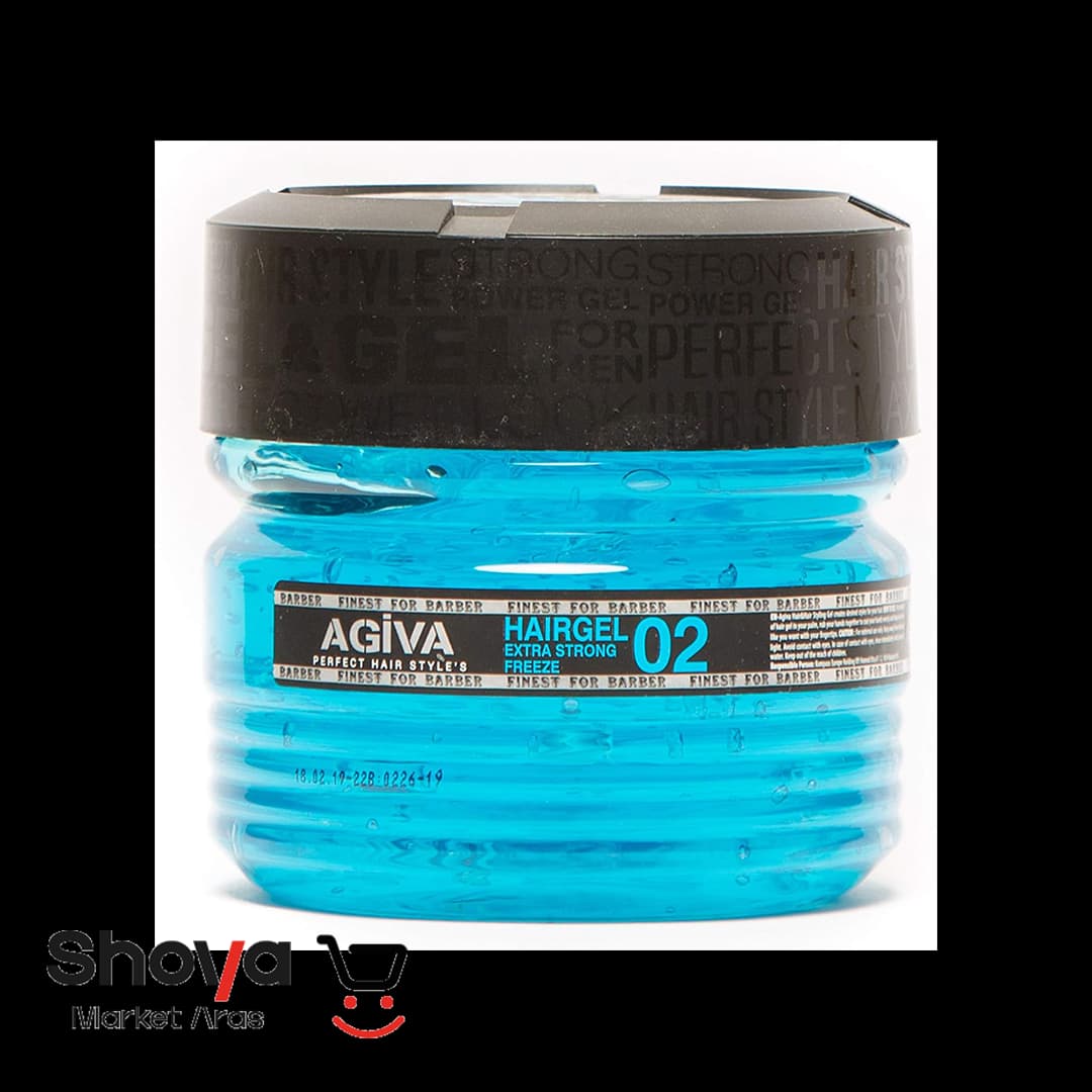 ژل مو آگیوا Agiva مدل Extra Strong Freeze درجه سختی 02 حجم 700 میلی‌لیتر