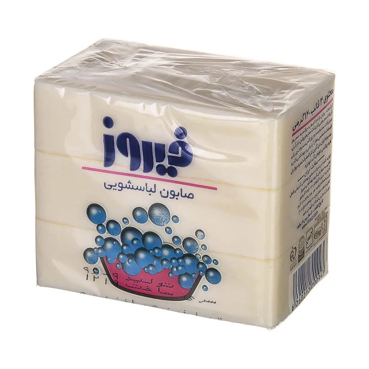 صابون رختشویی فیروز 360 گرمی 3 قالبی
