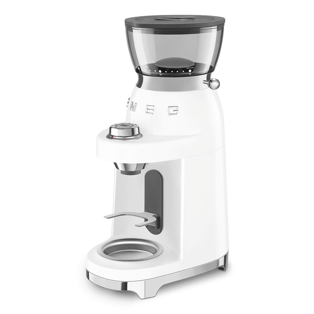 آسیاب قهوه اسمگ مدل Smeg CGF03WHEU – سفید — تصویر ۲