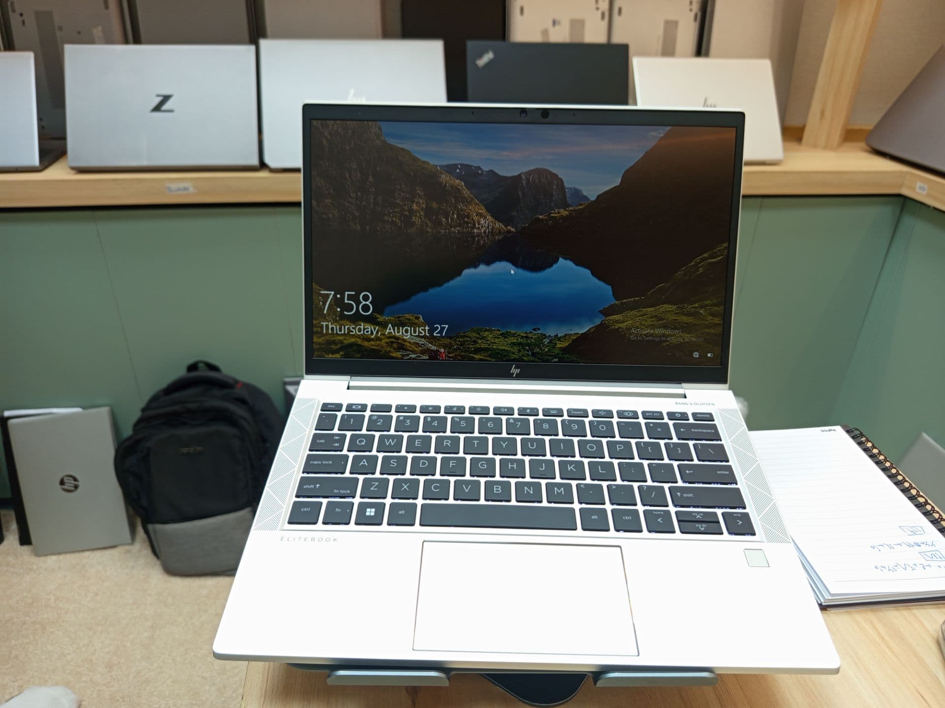 SIM HP 830 G8 | I5-1135G7 | 8GB | 256SSD | INTEL HD | 14.1 FHD TOUCH — تصویر ۴
