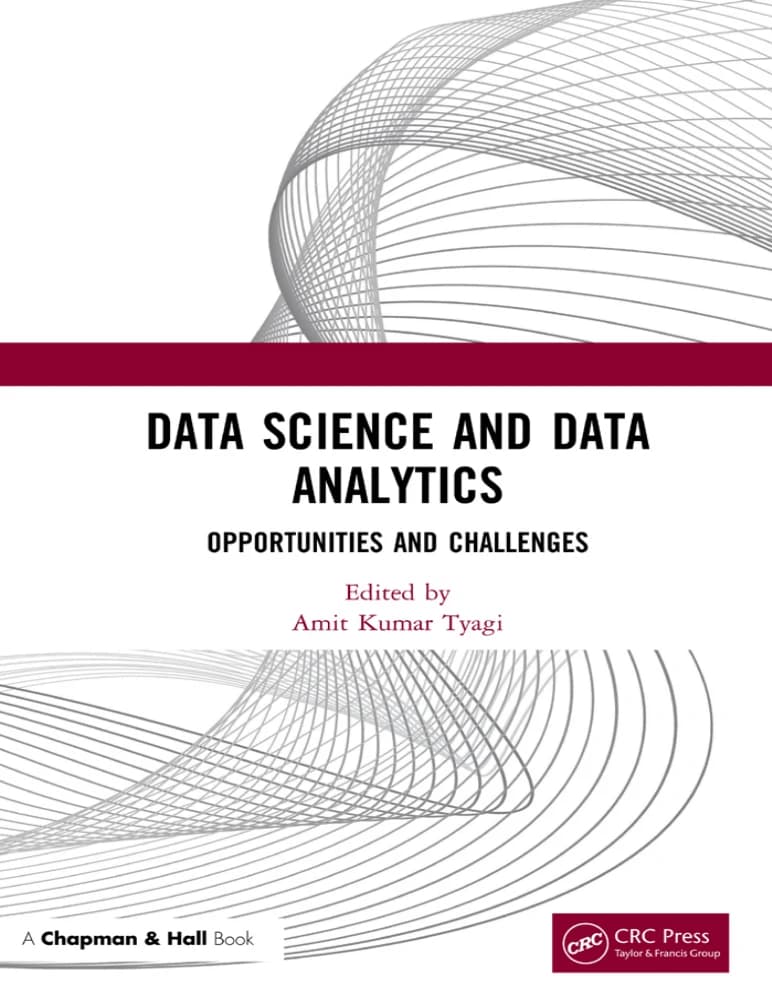 کتاب Data Science and Data Analytics (علم داده و تحلیل داده) نسخه انگلیسی PDF | آمیت کومار تیاگی