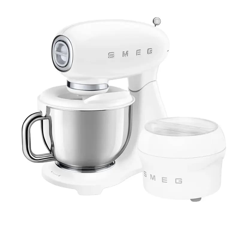 همزن کاسه دار اسمگ مدل Smeg SMF05WHAU – سفید — تصویر ۳