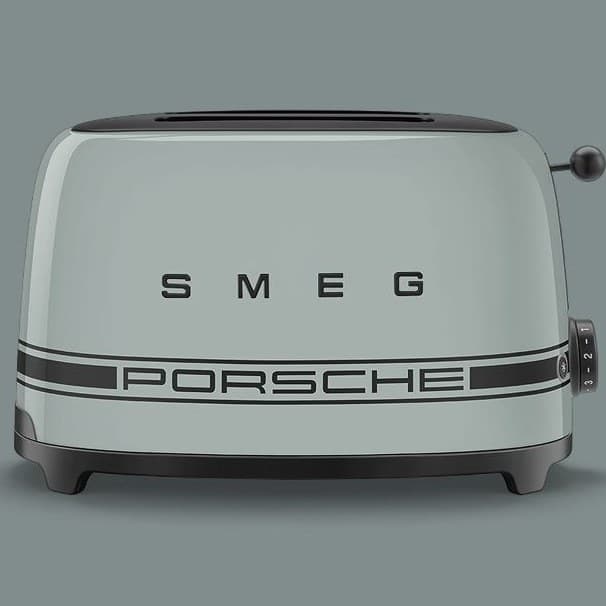 توستر 2 اسلایس پورشه اسمگ مدل Porsche x SMEG – سبز — تصویر ۲