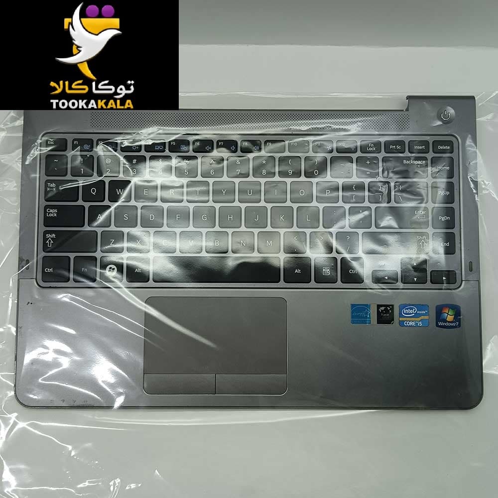 قاب C همراه کیبرد و تاچ پد موس لپ تاپ سامسونگ NP530 استوک