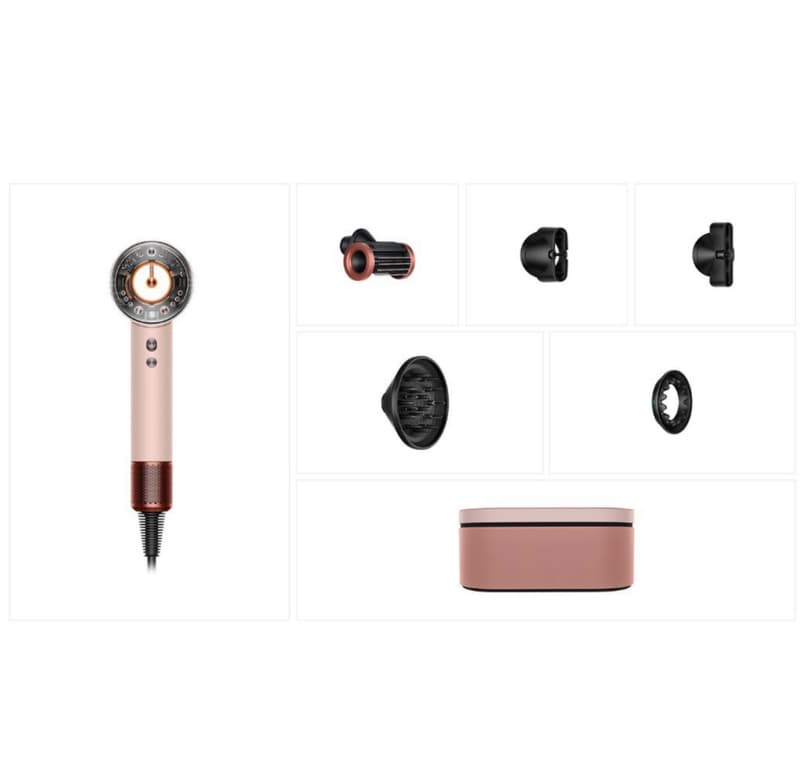 سشوار سوپر سونیک نورال دایسون مدل (Sakura Cherry) Dyson supersonic nural HD16 — تصویر ۳