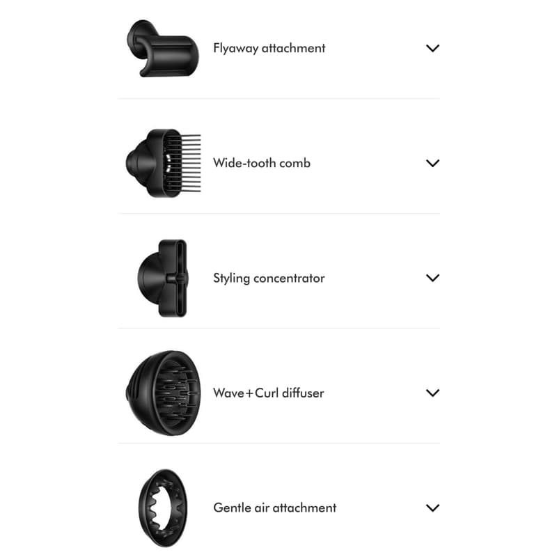 سشوار سوپر سونیک نورال دایسون مدل (Ceramic Patina) Dyson supersonic nural HD16 — تصویر ۴