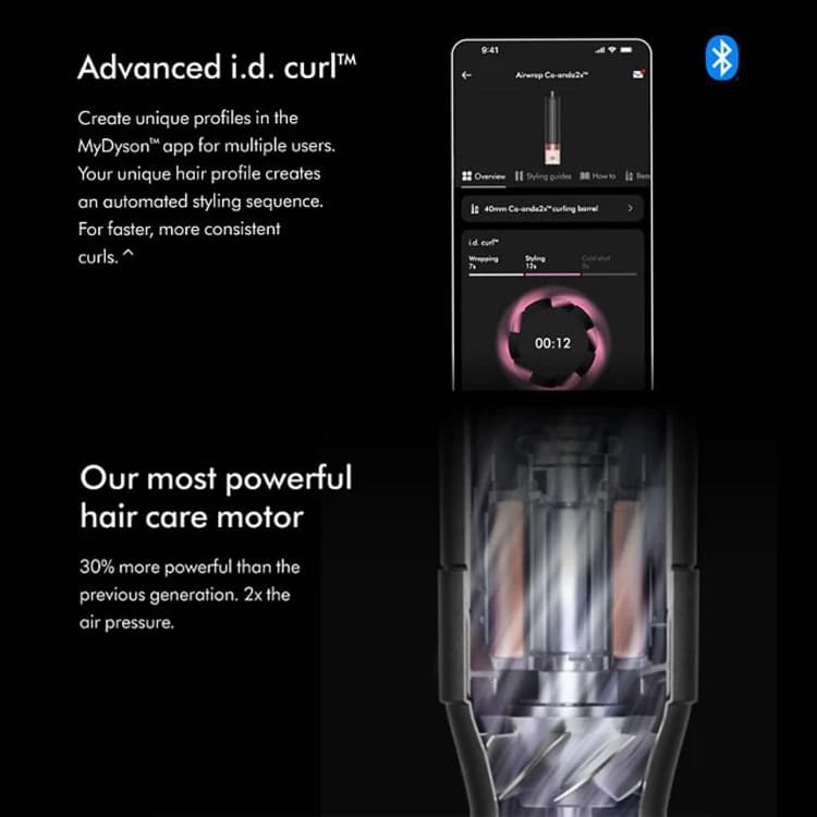 ایررپ آیدی دایسون مدل DYSON hs09 airwrap amber silk — تصویر ۳