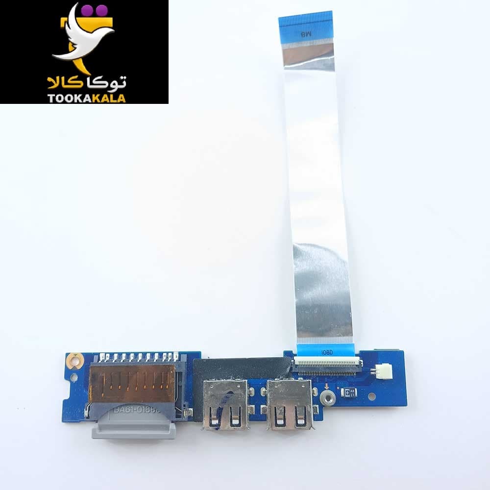 برد USB/SD لپ تاپ سامسونگ NP530-U3B استوک — تصویر ۲