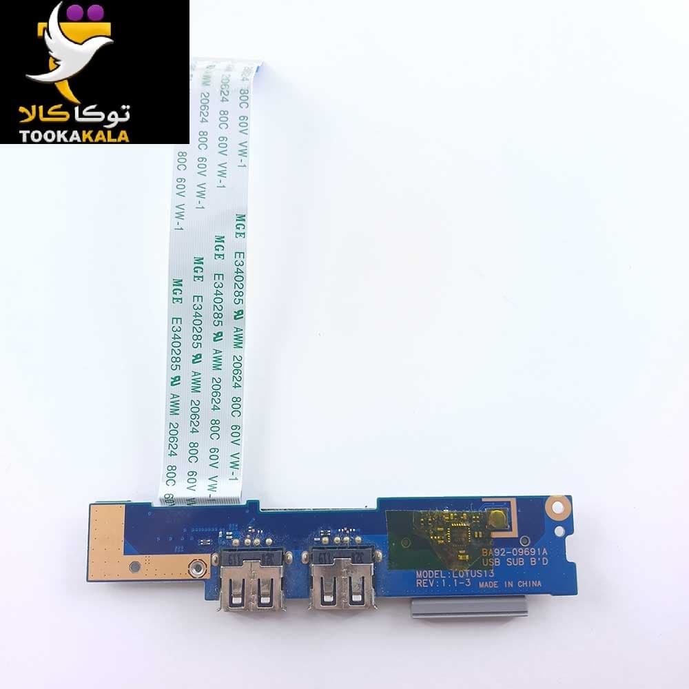 برد USB/SD لپ تاپ سامسونگ NP530-U3B استوک — تصویر ۳