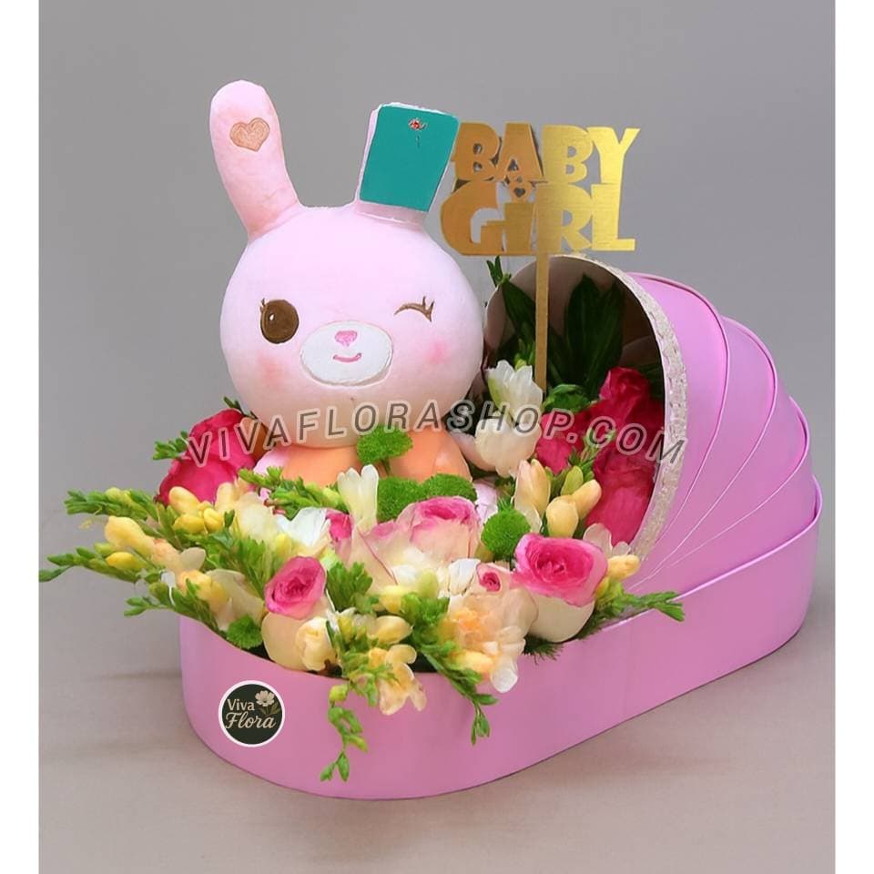 باکس گل گهواره ای قدم نو رسیده