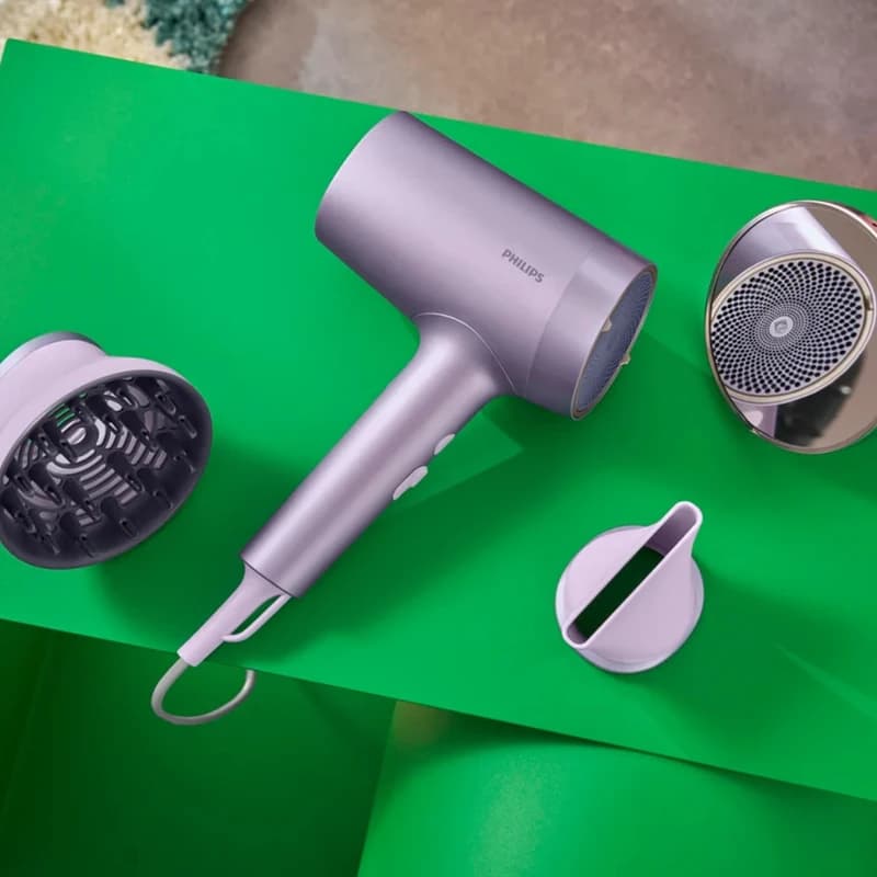 سشوار حرفه‌ای فیلیپس مدل BHD720 با باد سرد و متمرکزکننده اورجینال — تصویر ۸