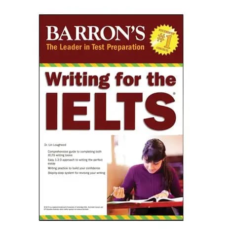 کتاب انگلیسی Writing for the IELTS. نسخه انگلیسی. پی دی اف. اثر Dr. Lin Lougheed