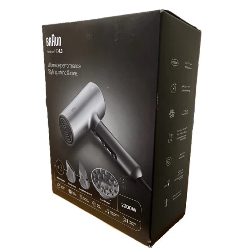 سشوار براون مدل HD435 ظرفیت ۲۲۰۰ وات اورجینال — تصویر ۷
