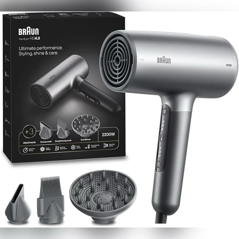 سشوار براون مدل HD435 ظرفیت ۲۲۰۰ وات اورجینال — تصویر ۶