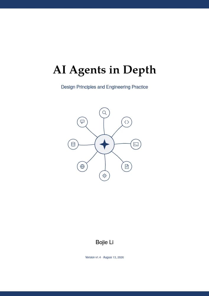 کتاب AI Agents in Depth: Design Principles and Engineering Practice (هوش مصنوعی عامل‌محور به‌صورت عمیق: اصول طراحی و مهندسی عملی) نسخه انگلیسی PDF | بوجی لی