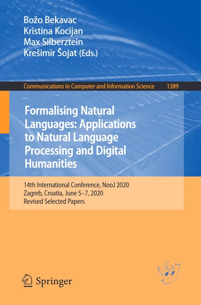 کتاب Formalising Natural Languages (صورت‌بندی زبان‌های طبیعی) نسخه انگلیسی PDF | بوزو بکاواتس