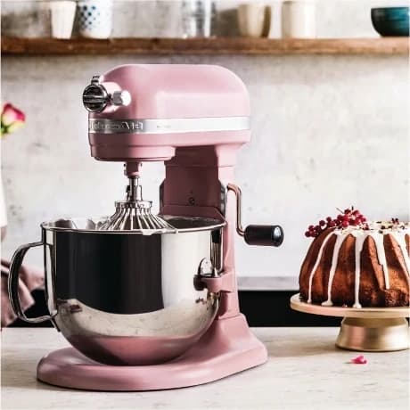 همزن کاسه دار کیچن اید مدل KitchenAid 5ksm6585 – صورتی — تصویر ۳