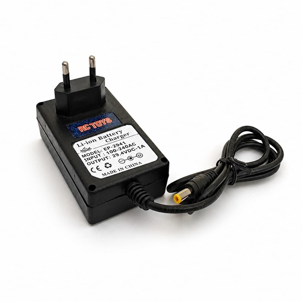 شارژر باتری لیتیومی 7 سلولی 29.4v