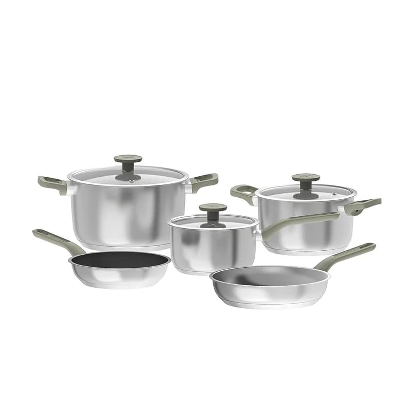 ست قابلمه و تابه 8 پارچه برگهف مدل BergHOFF meta (تخفیف ویژه) — تصویر ۲