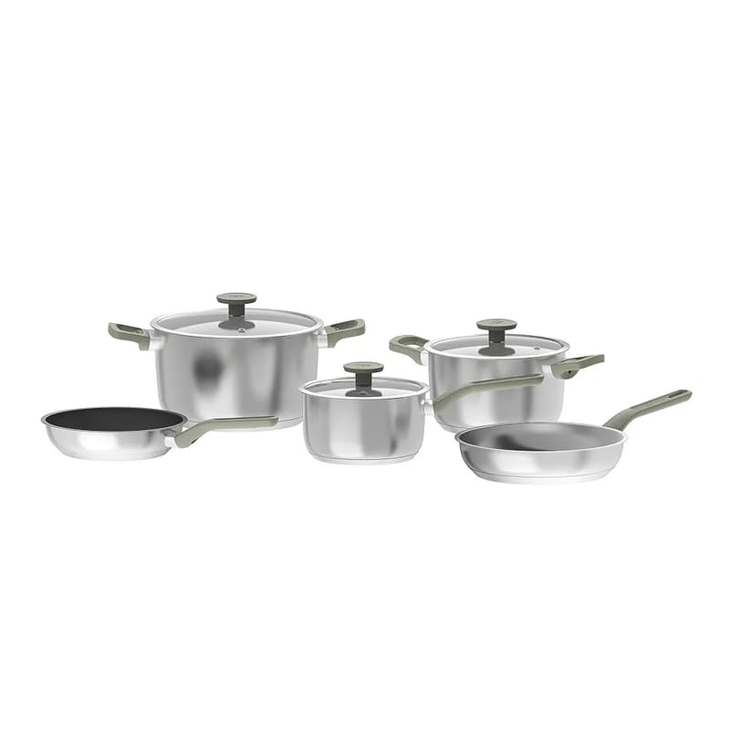 ست قابلمه و تابه 8 پارچه برگهف مدل BergHOFF meta (تخفیف ویژه)