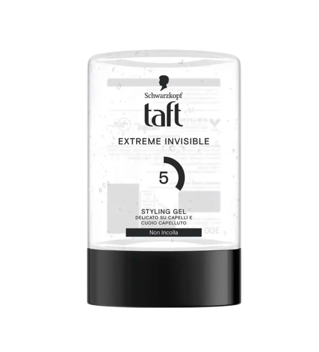 ژل مو‌ تافت خیس استایل مو 300میل EXTREME INVISIBLE STYLING JEL DELICATO SU CAPELLI E CUOIO CAPELLUTO