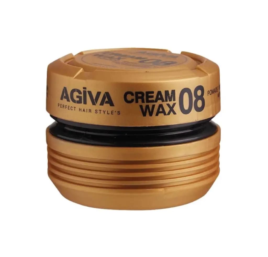 آگیوا Agiva حالت دهنده و واکس مو شماره 08 مدل Cream wax حجم 175 میل