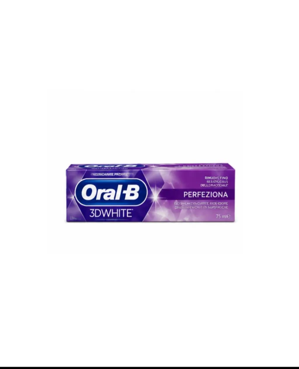خمیردندان سفیدکننده اورال بی Oral-B 3D White Perfeziona حجم 75 میل (ساخت آلمان)