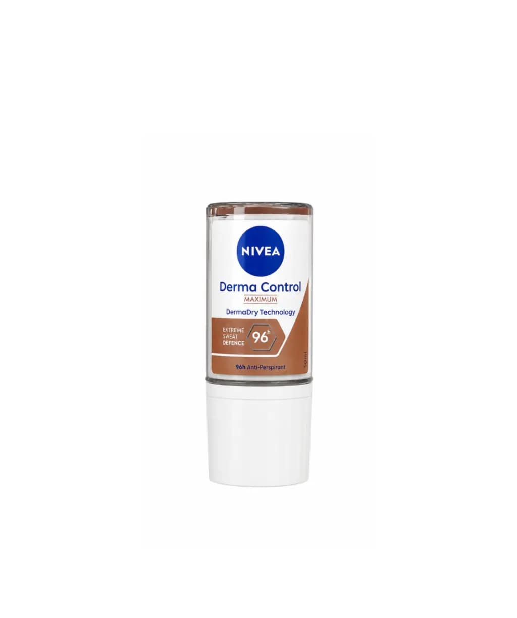 مام رول ضد تعریق نیوآ مدل Derma Control Maximum 96h حجم ۵۰ میل (برند نیوآ ساخت آلمان)