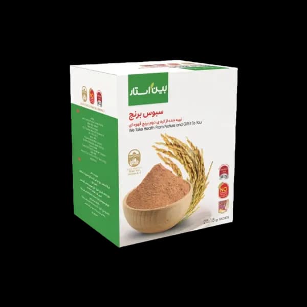 سبوس لایه دوم برنج قهوه ای دکتر بیز 25 عددی