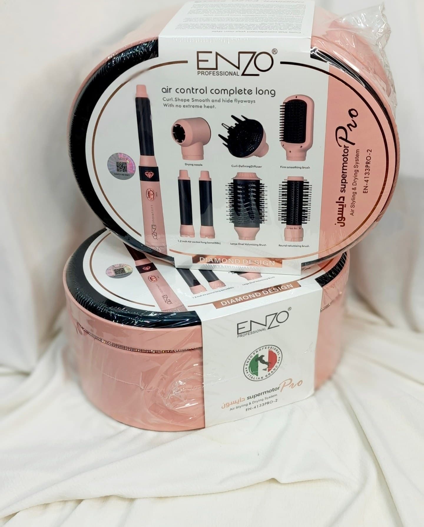 ست حالت‌دهنده و سشوار حرفه‌ای ENZO مدل2-EN-4133 PRO – ( 6 رنگ موجود)