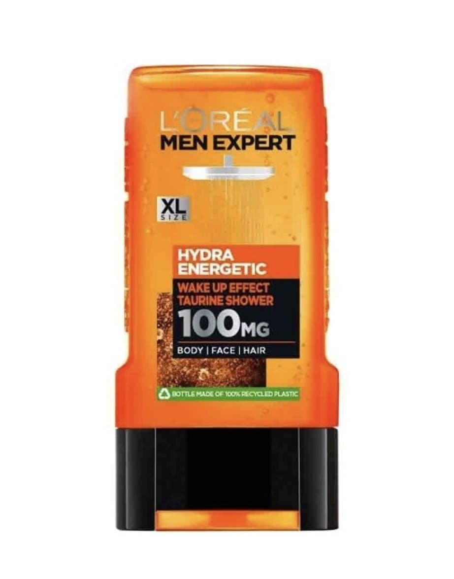 شامپو سر و بدن لورال مدل Hydra Energetic Loreal بدون پارابن حجم 300 میل