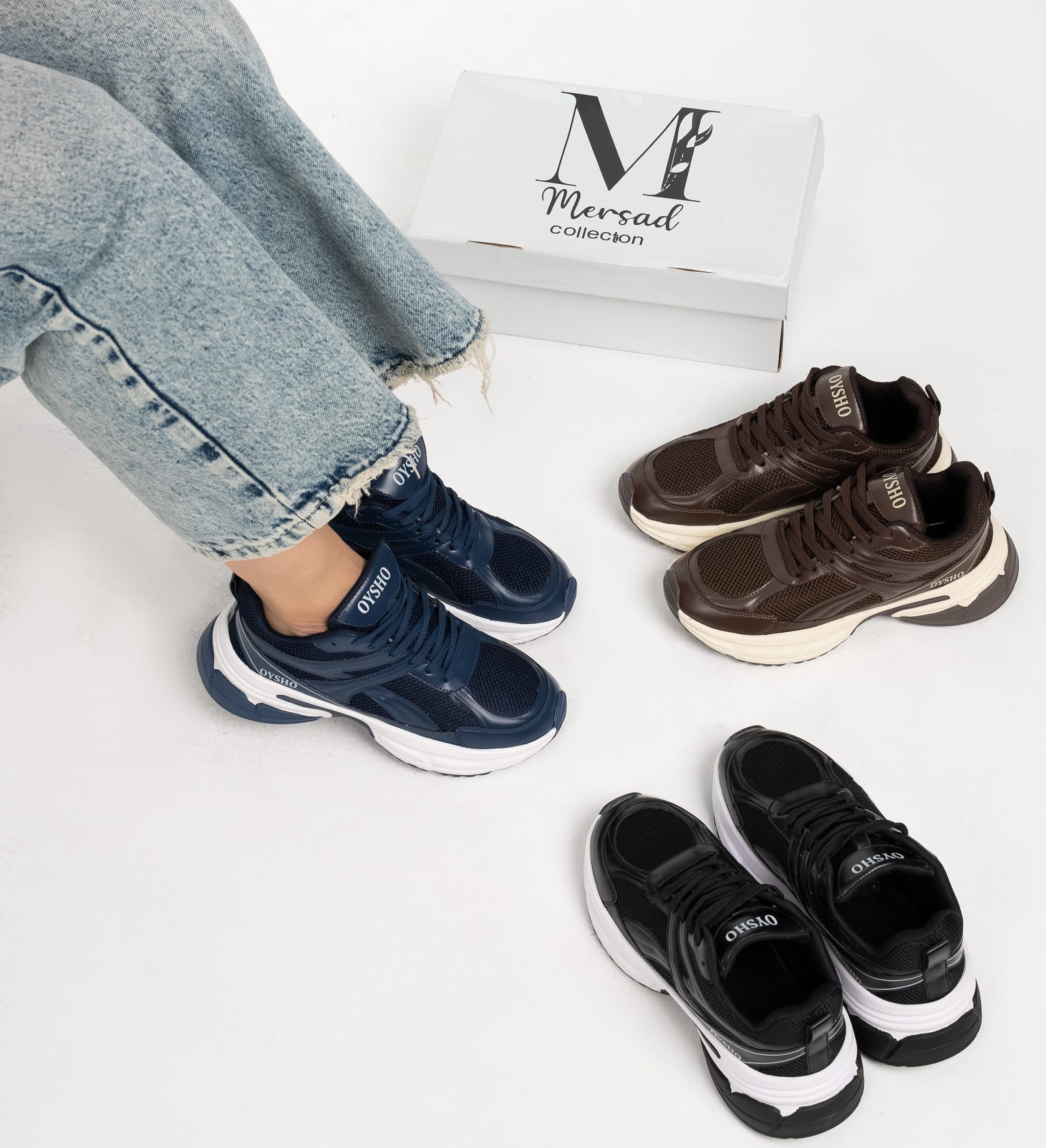 کفش کتونی اویشو مدل OYSHO زنانه — تصویر ۲