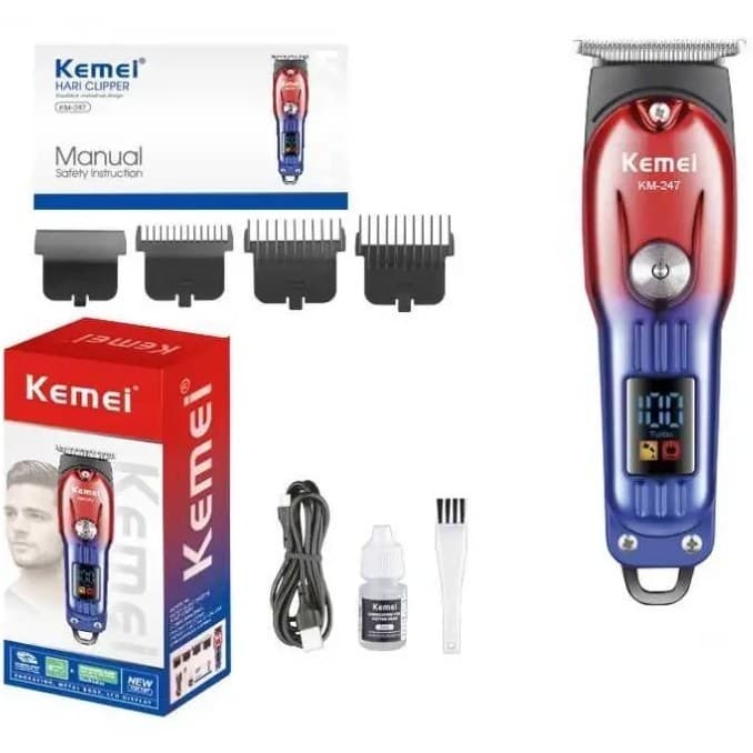 ماشین اصلاح کیمی مدل KM-247 با تکنولوژی برش مستقیم و صفر زن — تصویر ۲