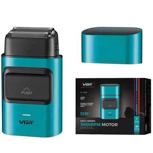شیور شارژی وی جی آر مدل V-307 با دور موتور ۹۰۰۰ RPM — تصویر ۲