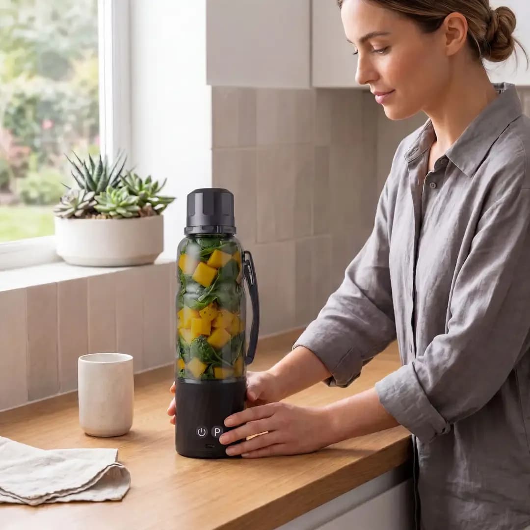مخلوط‌کن قابل حمل ۳۷۰ واتی لپرسو Lepresso Juvelix 370W Portable Blender — تصویر ۲