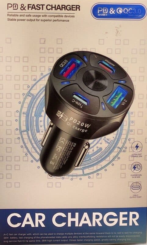 شارژر فندکی ماشین Car charger