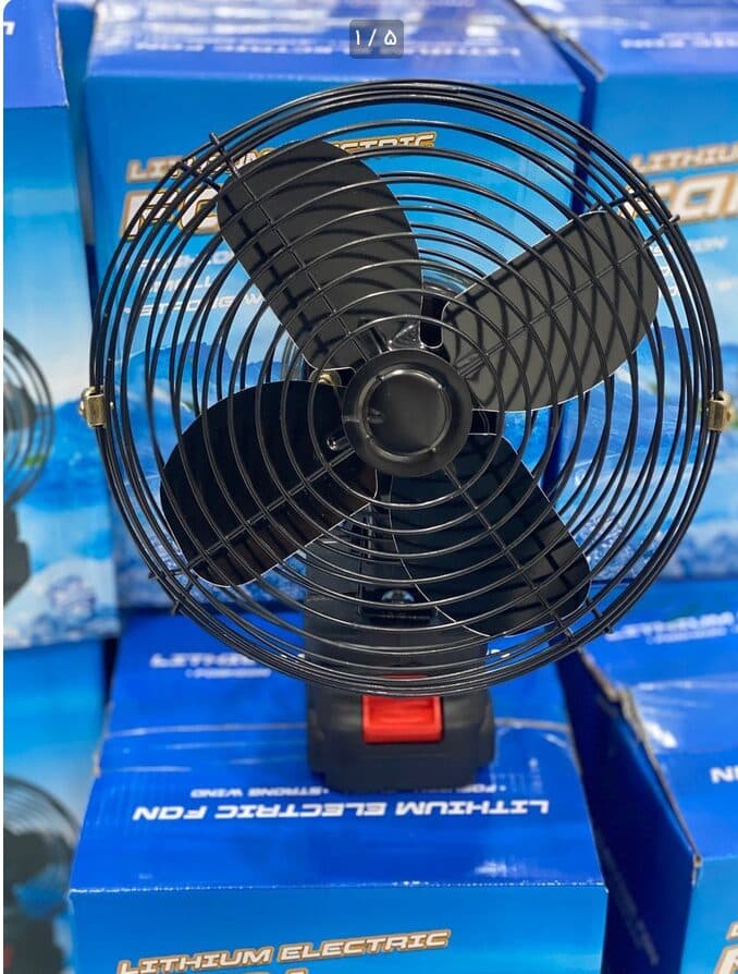 پنکه تمام فلزی شارژی Fan lithium 48V