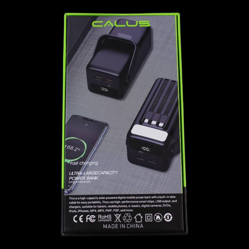 پاور بانک 65 هزار میلی آمپر ساعت کالوس مدل Fast-h65 pro — تصویر ۵