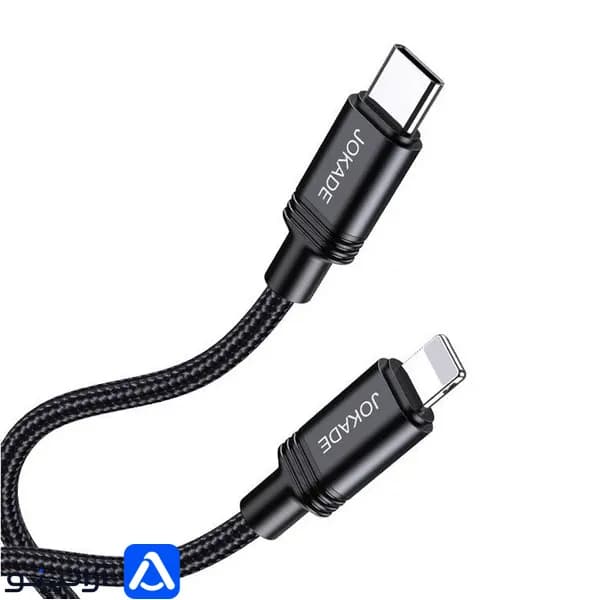 کابل شارژر آیفون تایپ سی (USB-C) به لایتنینگ جوکید مدل JA034 — تصویر ۲