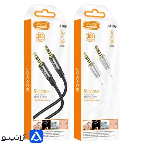 کابل جک 3.5 میلیمتری (AUX) جوکید مدل JA109 — تصویر ۲