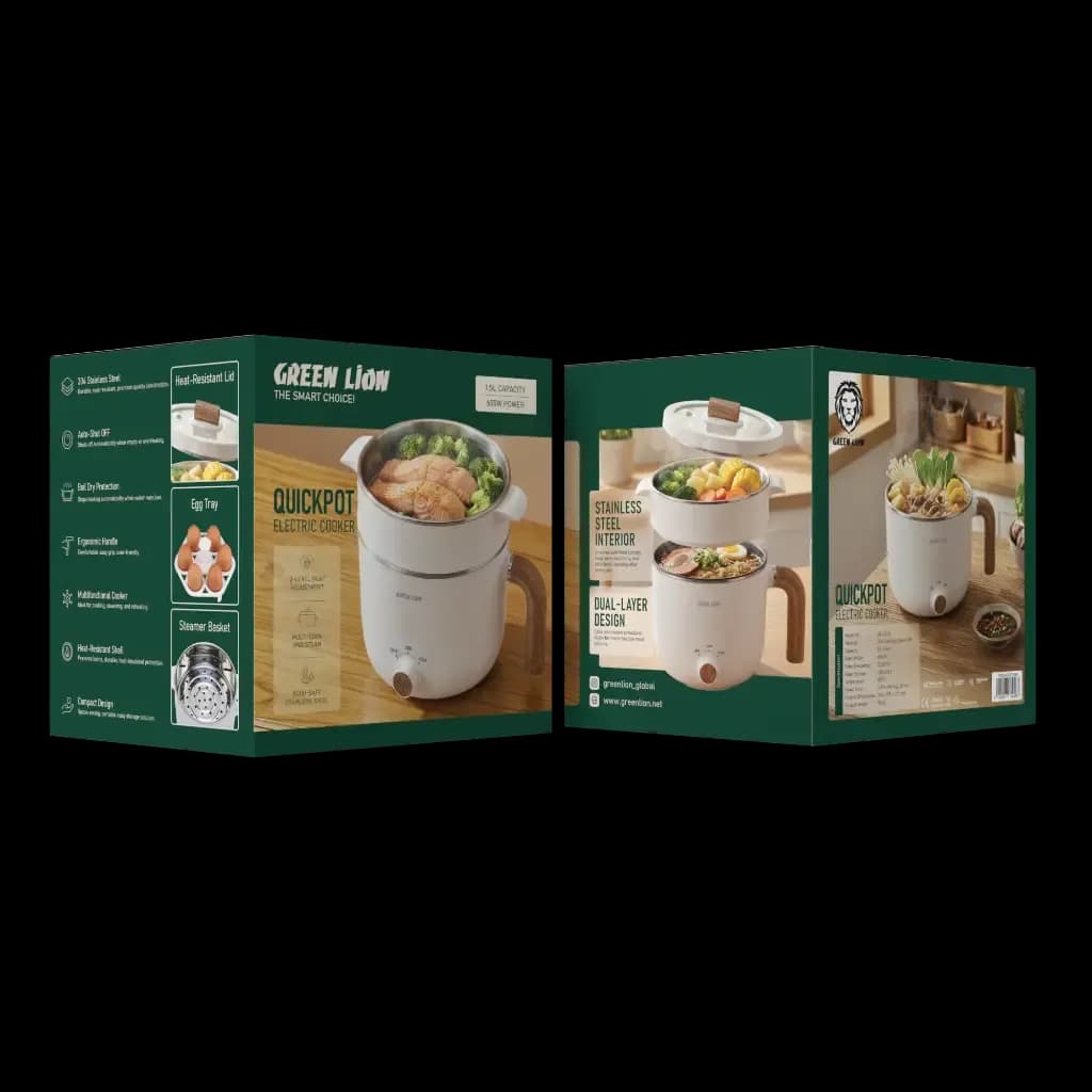 پلوپز گرین لاین مدل Green Lion Quickpot Electric Cooker — تصویر ۲