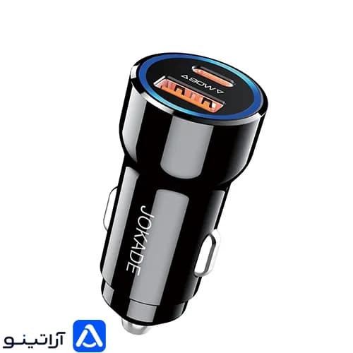 شارژر فندکی 90 وات دو پورت جوکید مدل JH047