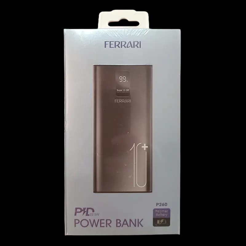 پاوربانک 10000 میلی آمپر ساعت مدل p260