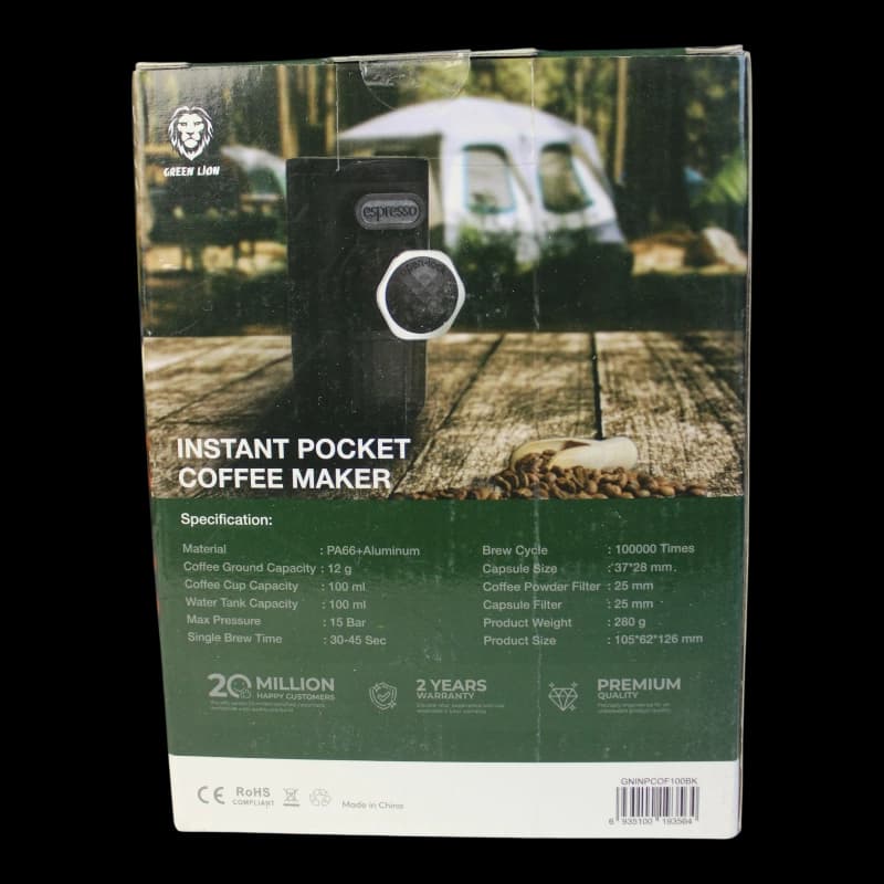 اسپرسو ساز گرین لاین instant pocket — تصویر ۲