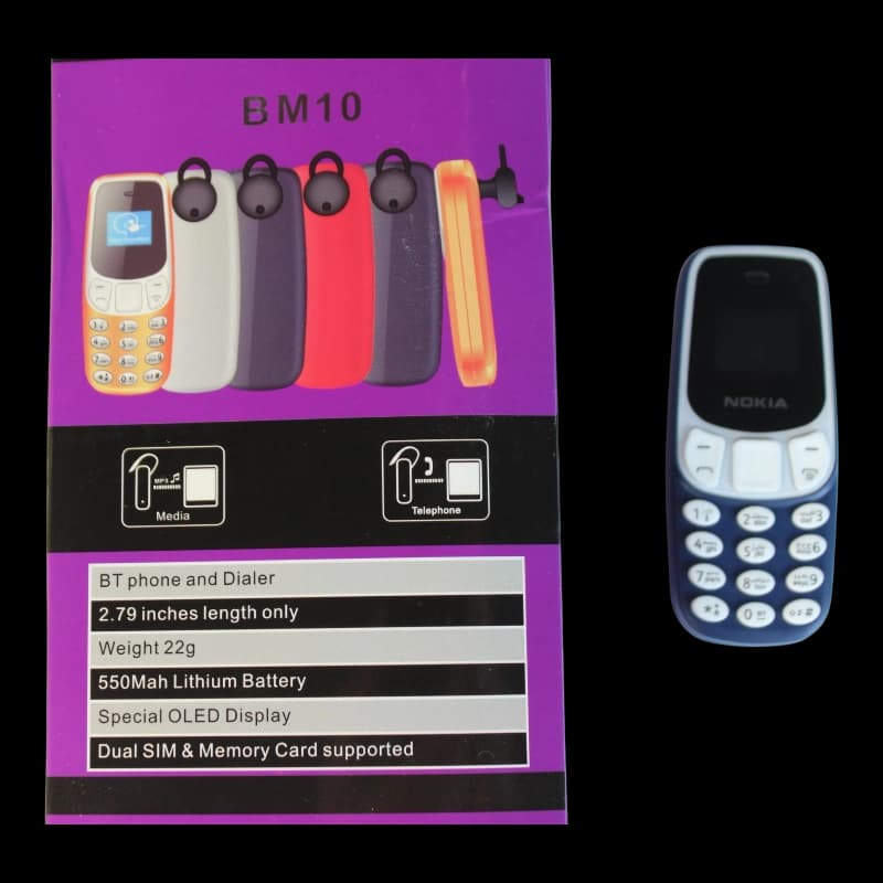 موبایل سیمکارت خور مینی مدل BM10