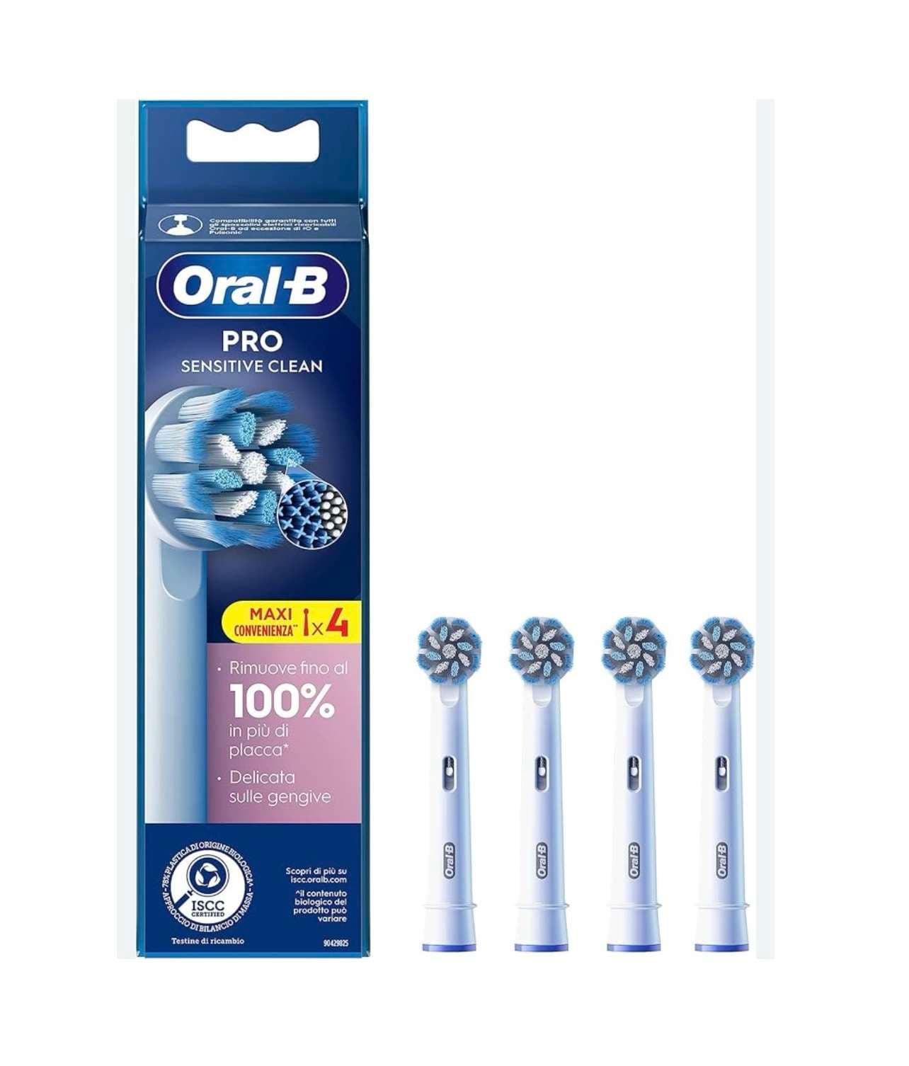 یدک مسواک برقی اورال بی ضد حساسیت ۴ عددی Sensitive clean