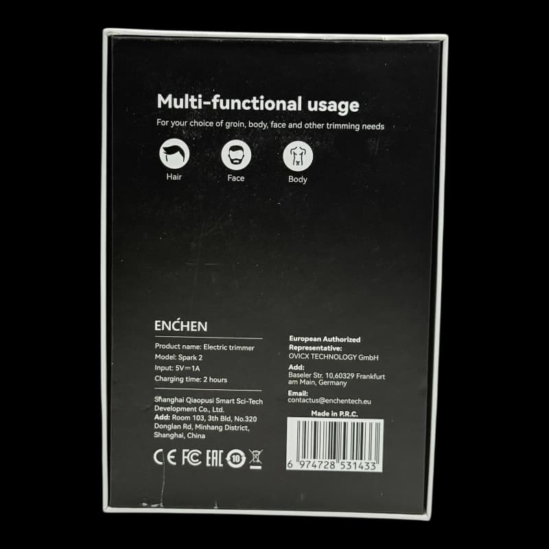 ماشین اصلاح Enchen spark2 — تصویر ۴
