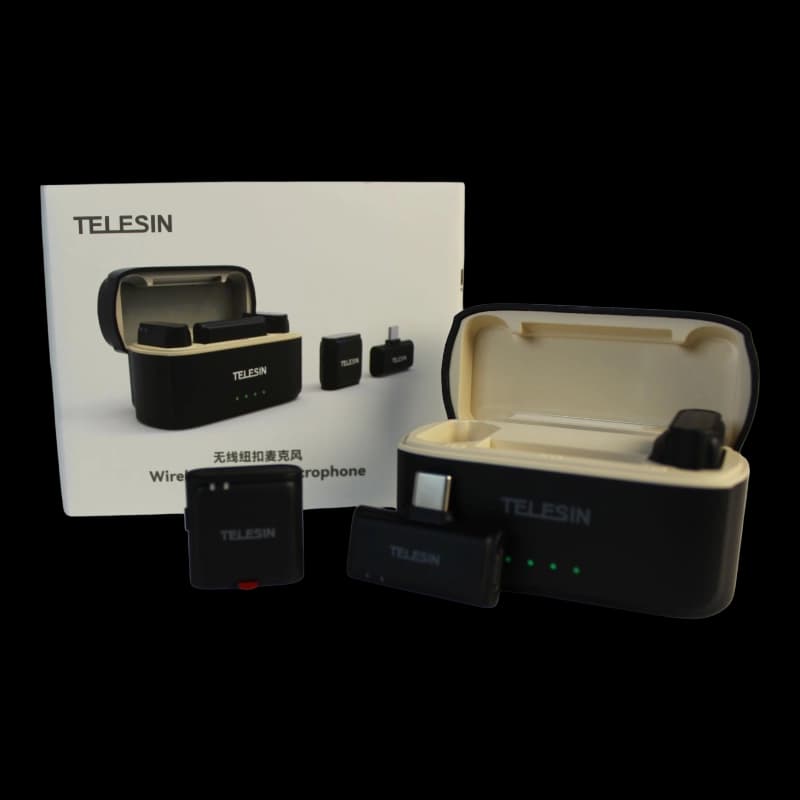 میکروفون یقه ای TELESIN مدل P5-MCP-01 — تصویر ۵