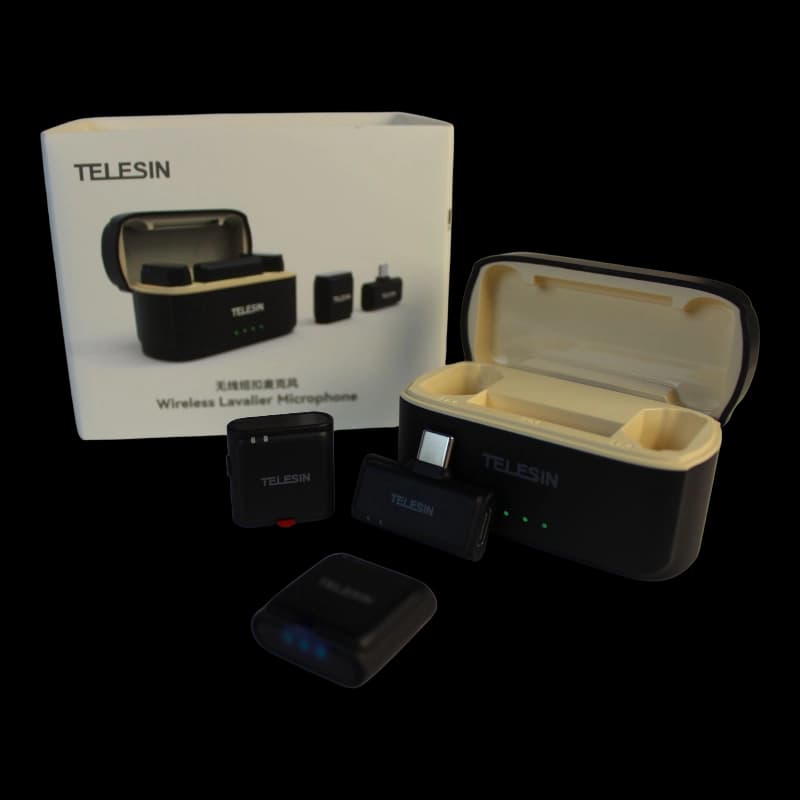 میکروفون یقه ای TELESIN مدل P5-MCP-01 — تصویر ۴